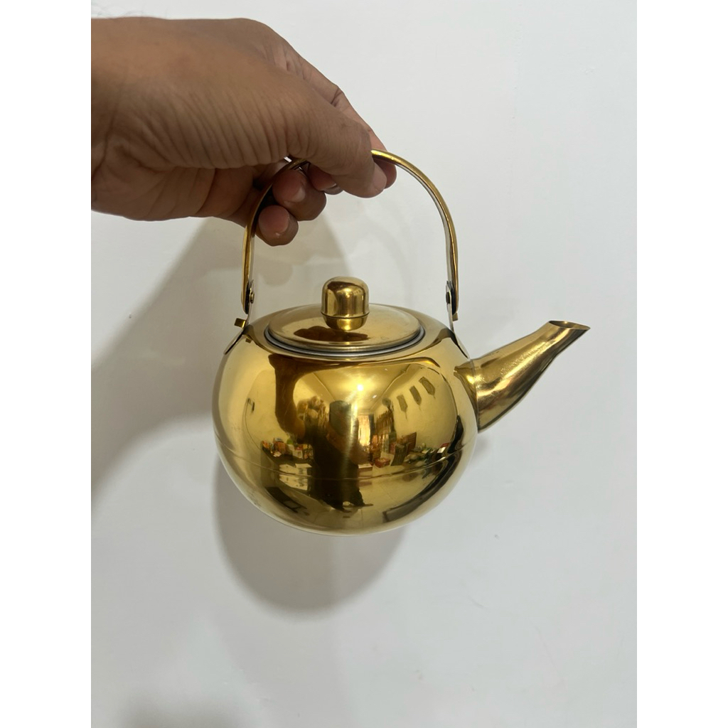 Teko Aladin 1 liter/ teko arab/ oleh oleh haji & umroh