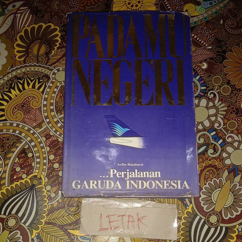 BUKU DOLANAN GARUDA INDONESIA PADAMU NEGERI
