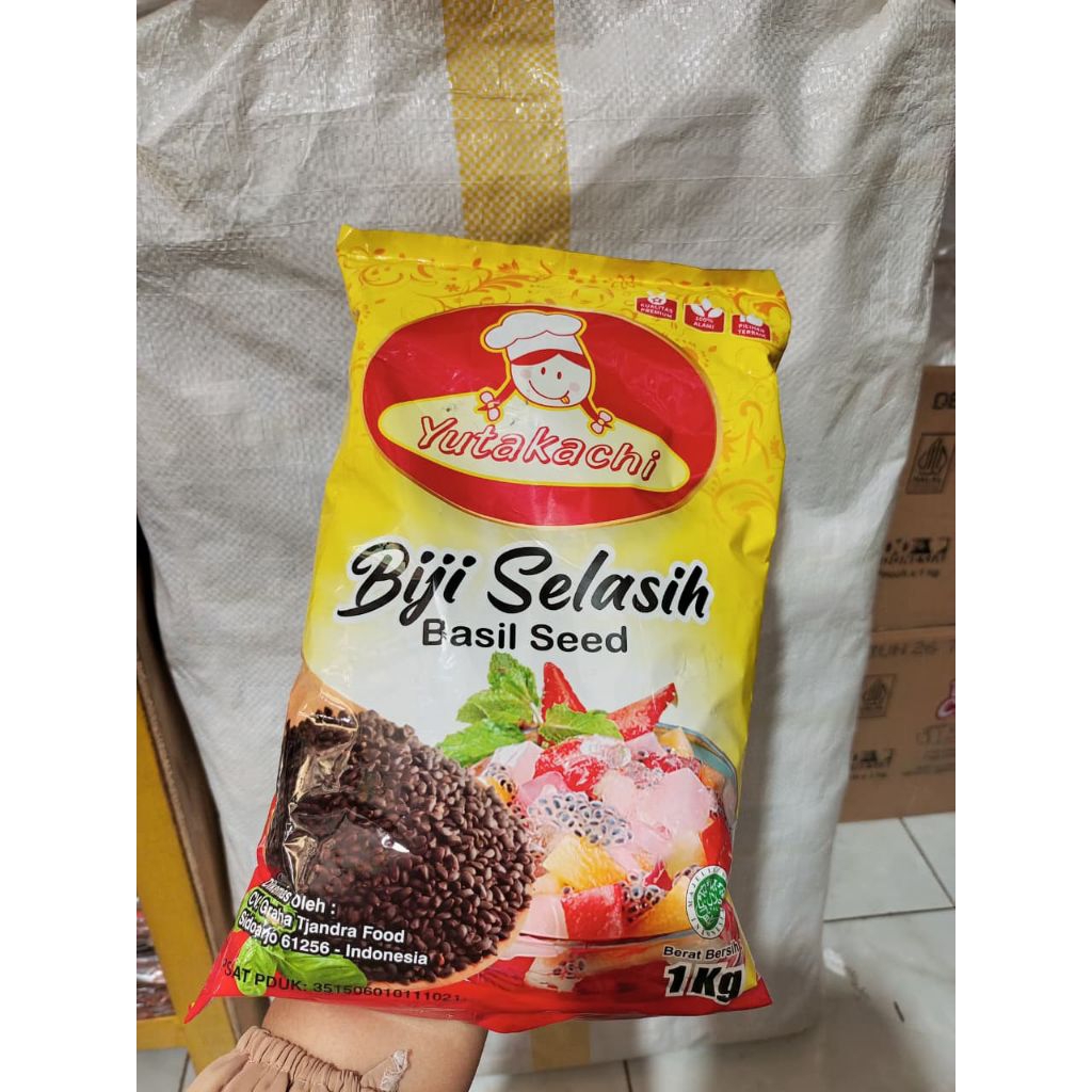 

Biji Selasih Yutakachi kemasan 1 kg