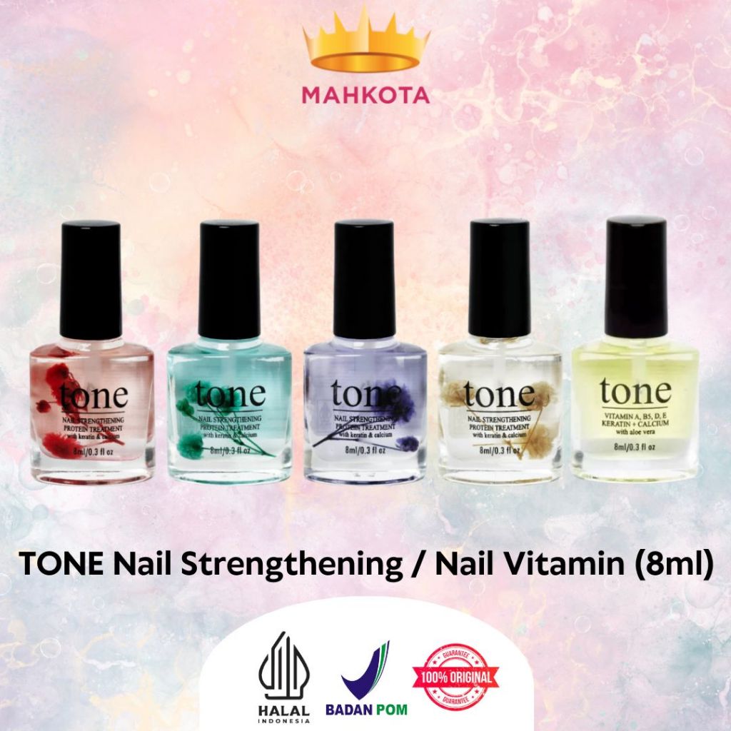 ** Mahkotacosmetik ** TONE Nail Strengthening / Nail Vitamin (8ml)
