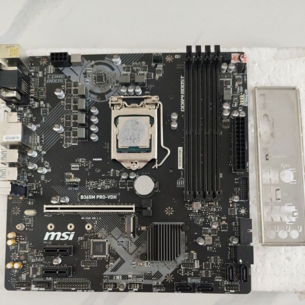 PAKET MOBO MSI B365M PRO-VDH + i7 8700k+ DDR4 16GB (2X8)