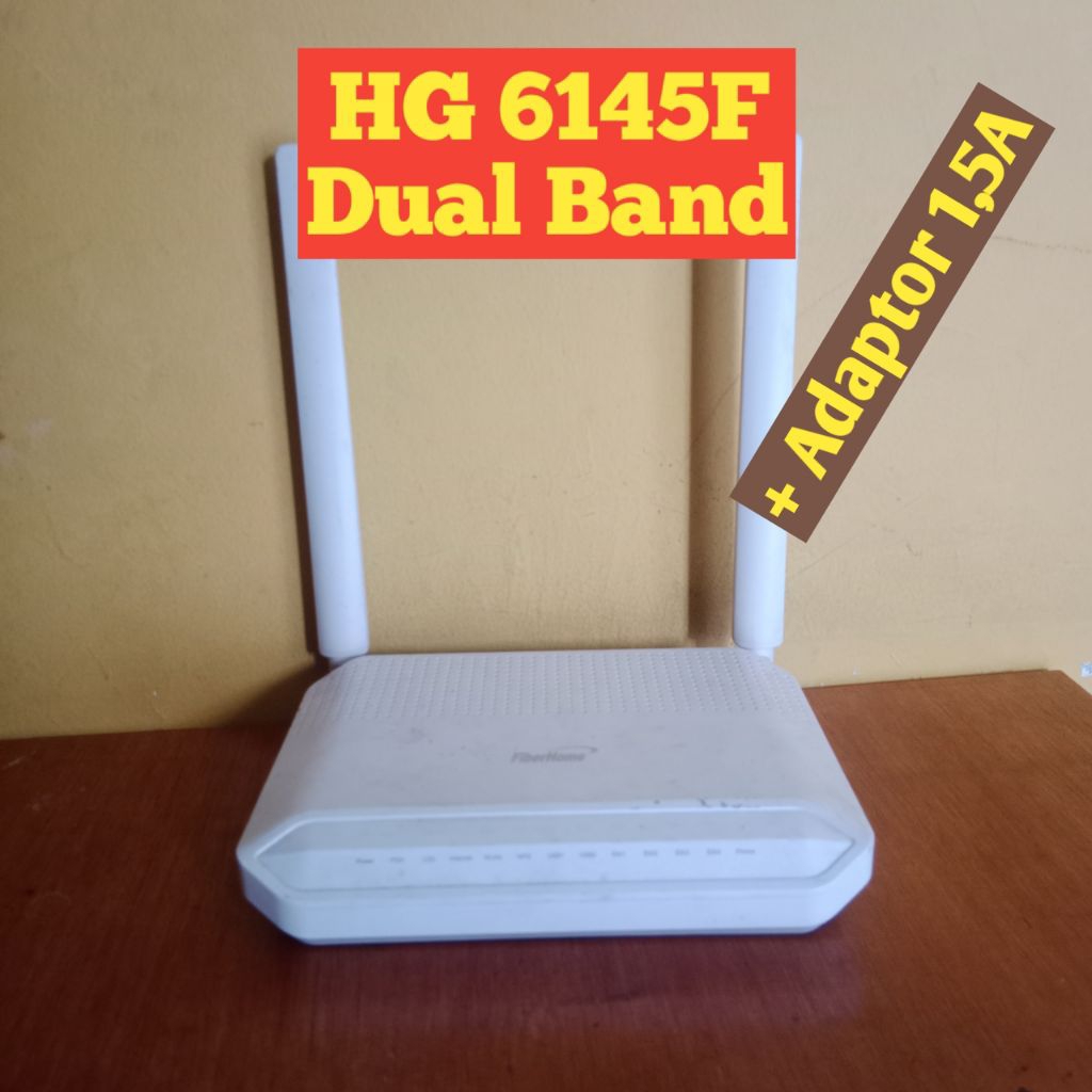 GPON ONT Fiberhome HG6145F - FH 5F - ADAPTOR ORI 1,5A