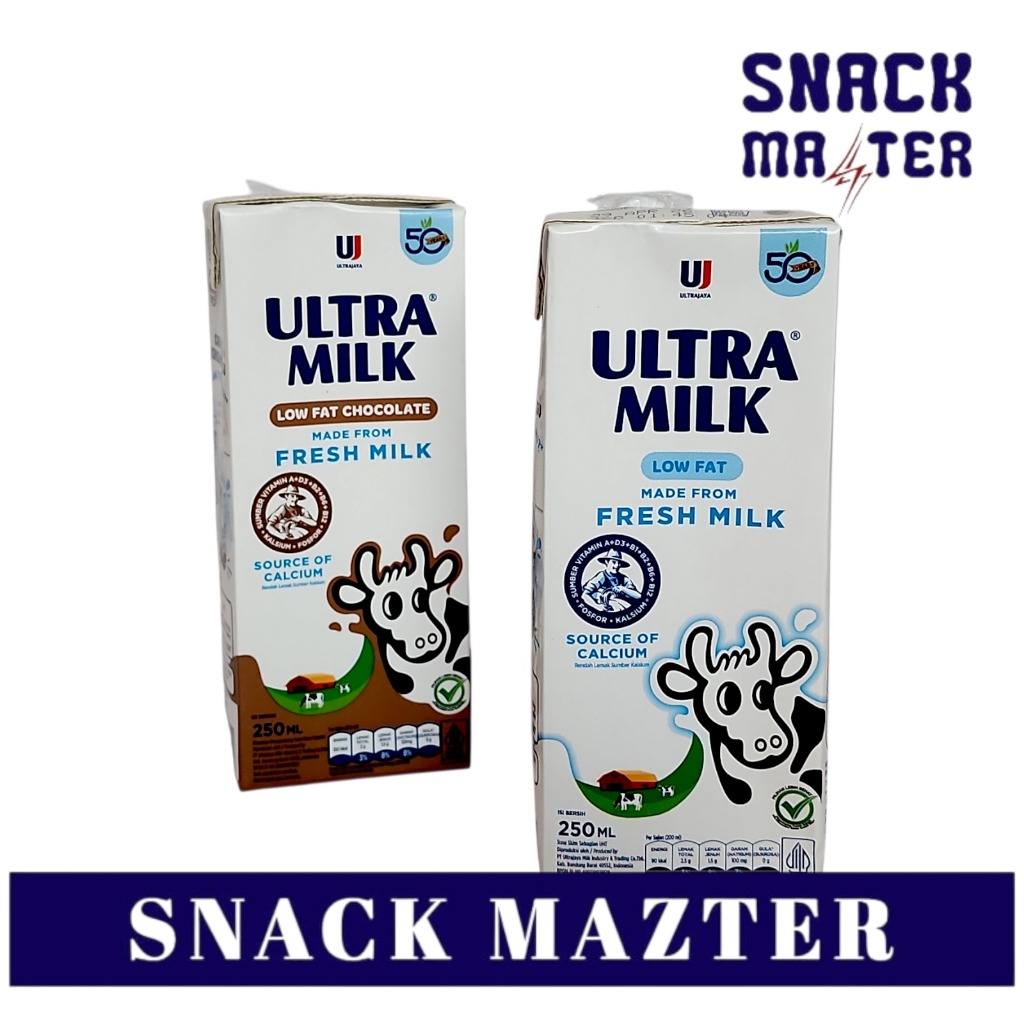 

Susu UHT Ultra Milk Low Fat - Netto 250 ml