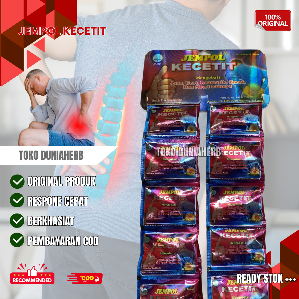 

Jempol Kecetit Kapsul (Asam Urat)