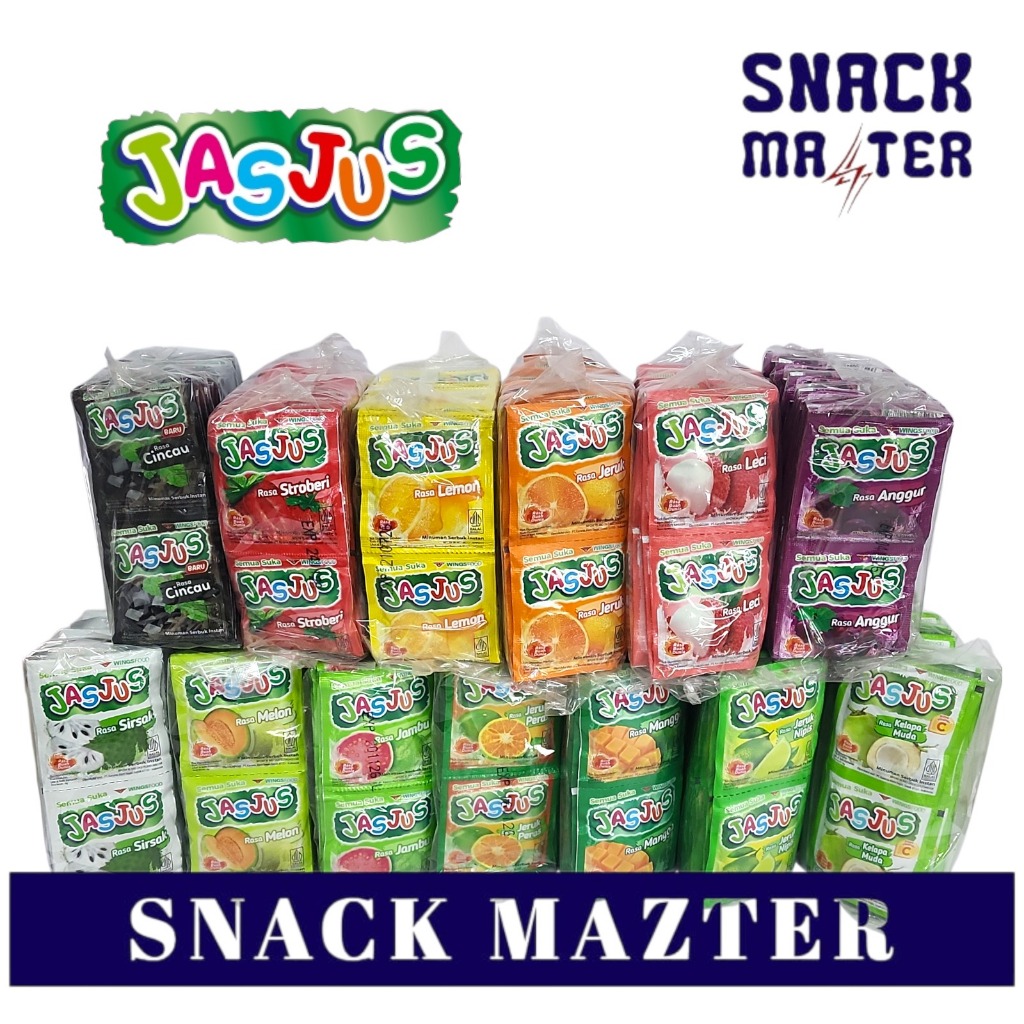 

Jasjus Minuman Buah Segar Instant PACK - Netto 5 Renceng x 8gr