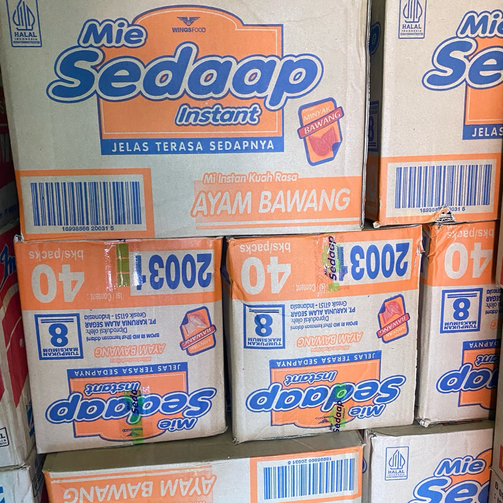 

(senja) Mie Instan Sedap Ayam Bawang, Sedap Goreng All Varian