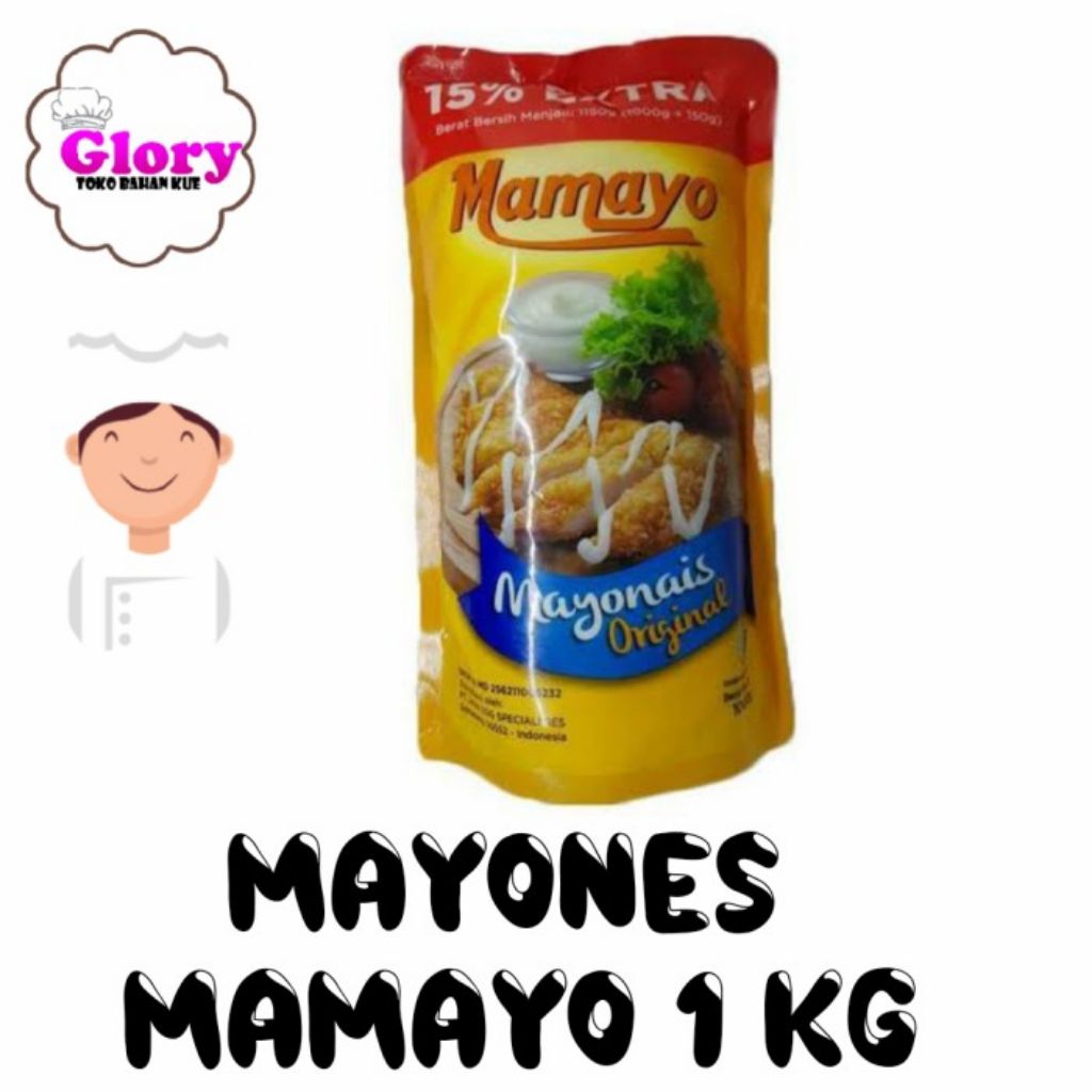 

mayonais mamayo 1kg 1 karton isi 12 pc KHUSUS EXPEDISI