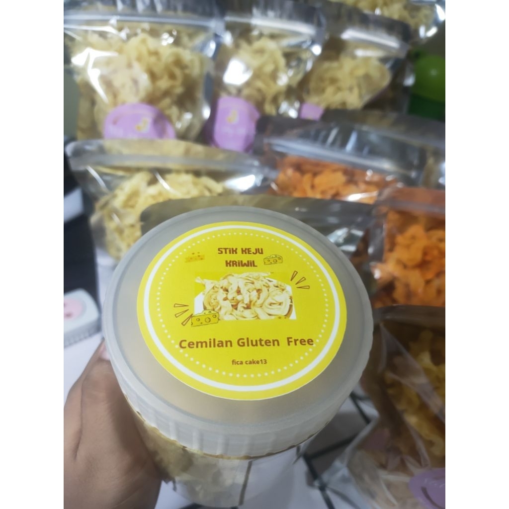

Keju kriwil/Curly Cheese 135gram Original kemasan Toples