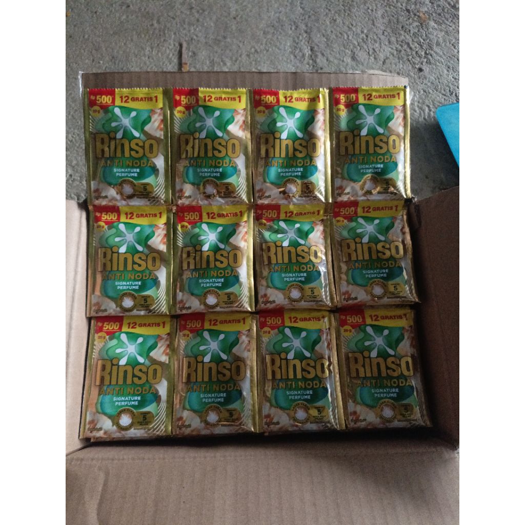 Rinso cair  500an  1 dus