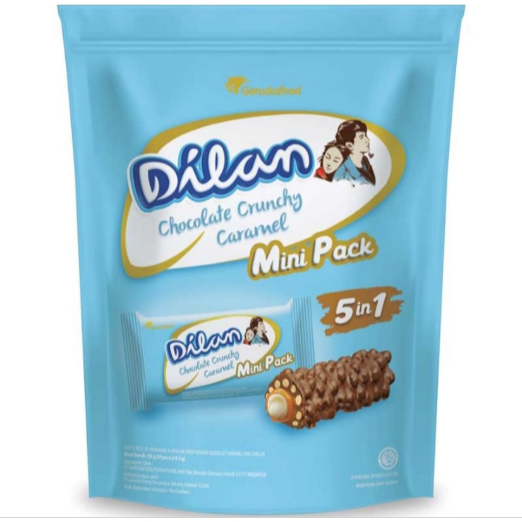 

Dilan Chocolate Crunchy Caramel Mini Pack 95g