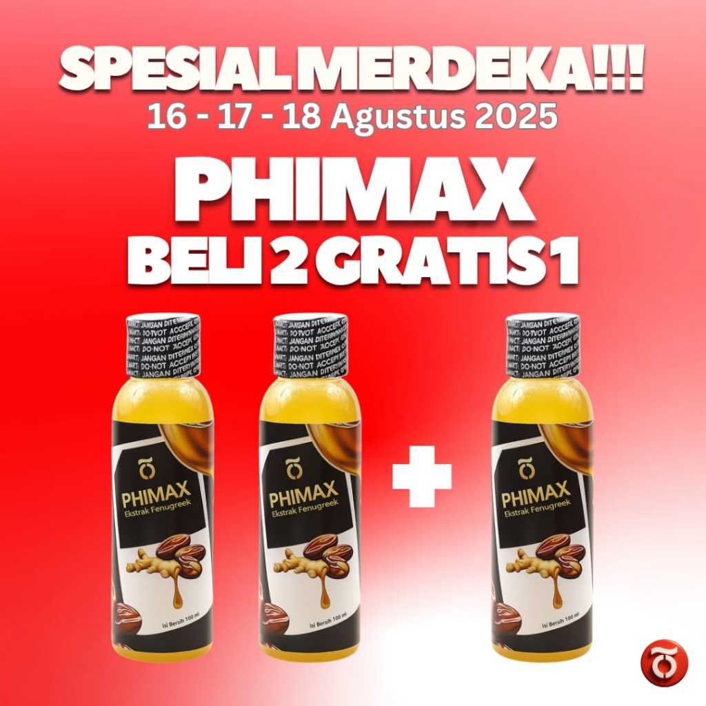 

PROMO PHIMAX BELI 2 + GRATIS 1 PHIMAX — periode terbatas