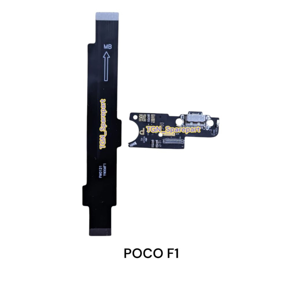 FLEXIBEL CHARGER POCOPHONE F1 PAPAN CAS FULLSET IC + FLEXIBEL BOARD POCOPHONE F1 SATU SET
