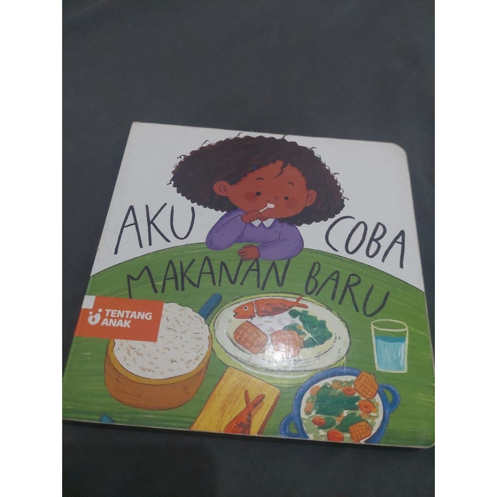 Tentang Anak - Aku coba makanan baru preloved