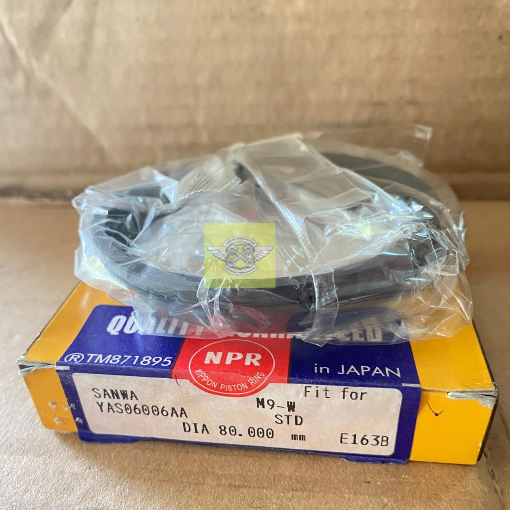 Ring Piston Compressor 80mm HINO 500 HINO LOHAn NPR