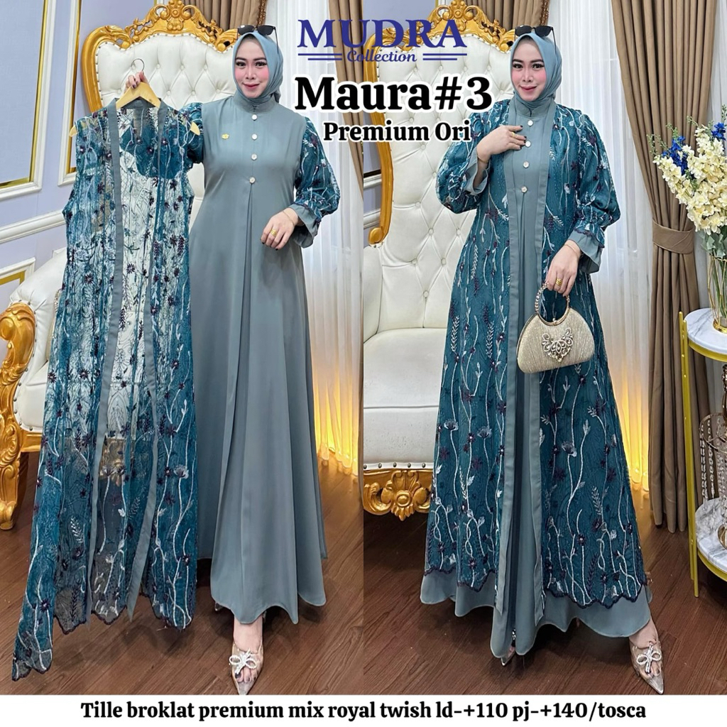 MAURA DRESS 3 GAMIS PREMIUM By MUDRA