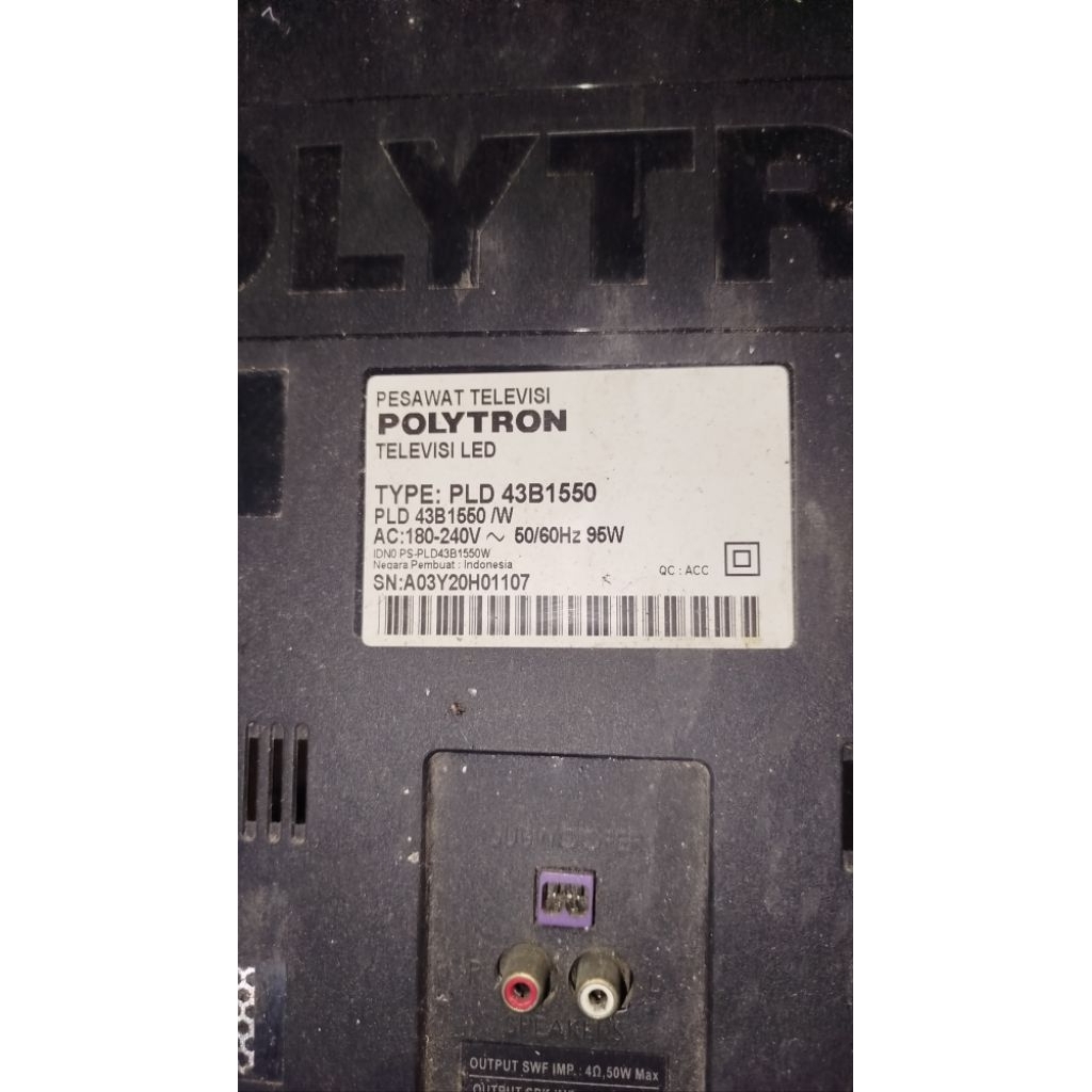 mb Polytron pld43b1550