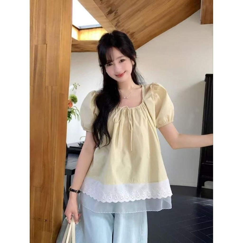 WAIKIKI Blouse Korea/Blouse import/Blouse polos