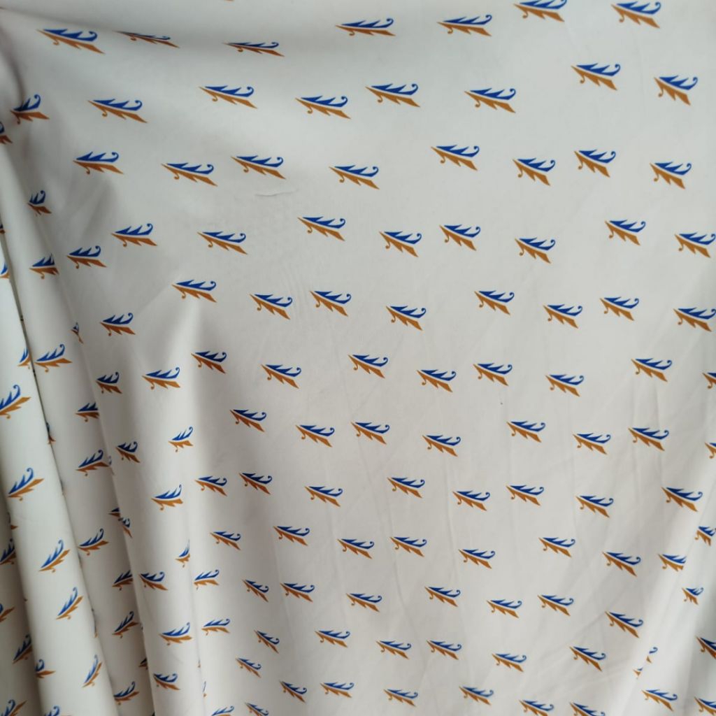 Kain Satin Velvet Premium Roberto – Lembut, Licin, Motif Mewah – Bahan Jahit Pakaian (Harga Kain Per