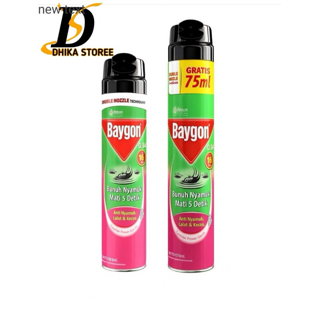 Baygon 600ML Dan Baygon 600+75ML