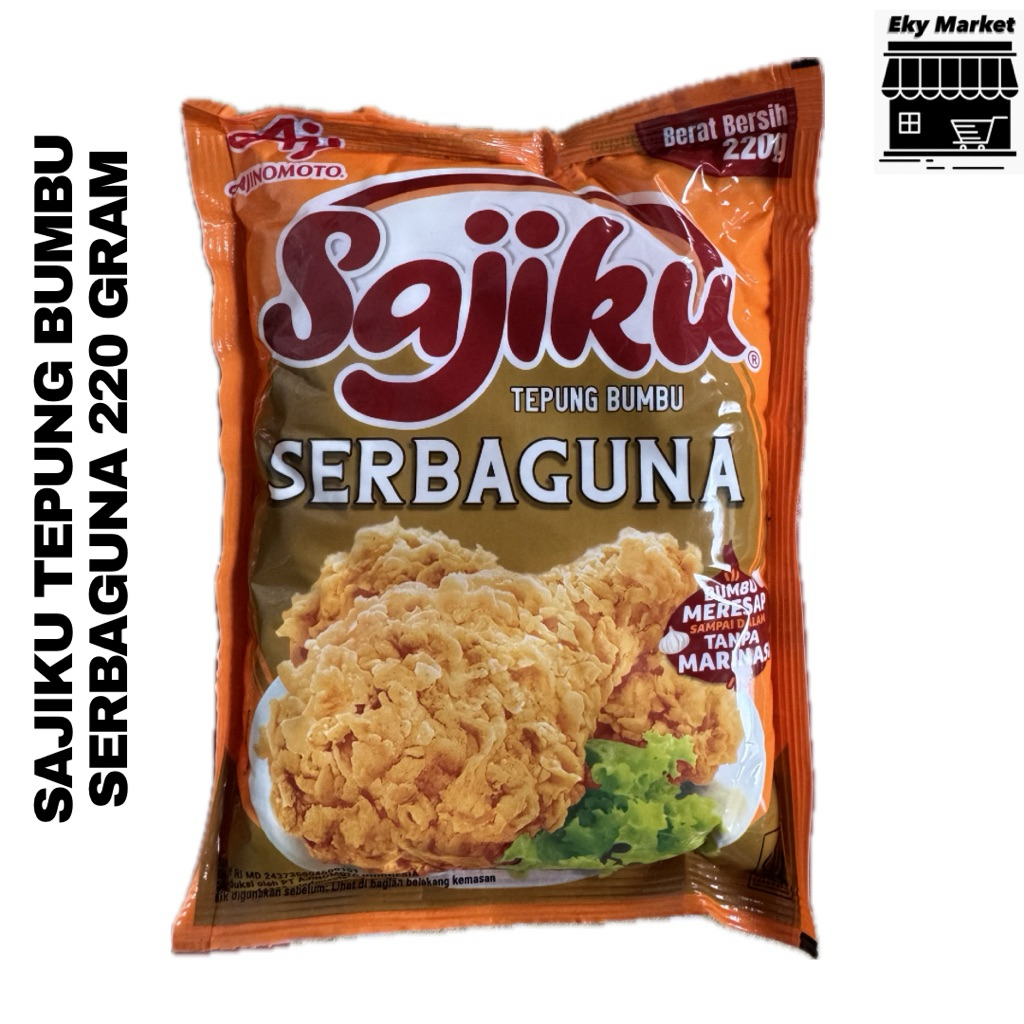 

SAJIKU TEPUNG BUMBU SERBAGUNA 220gram