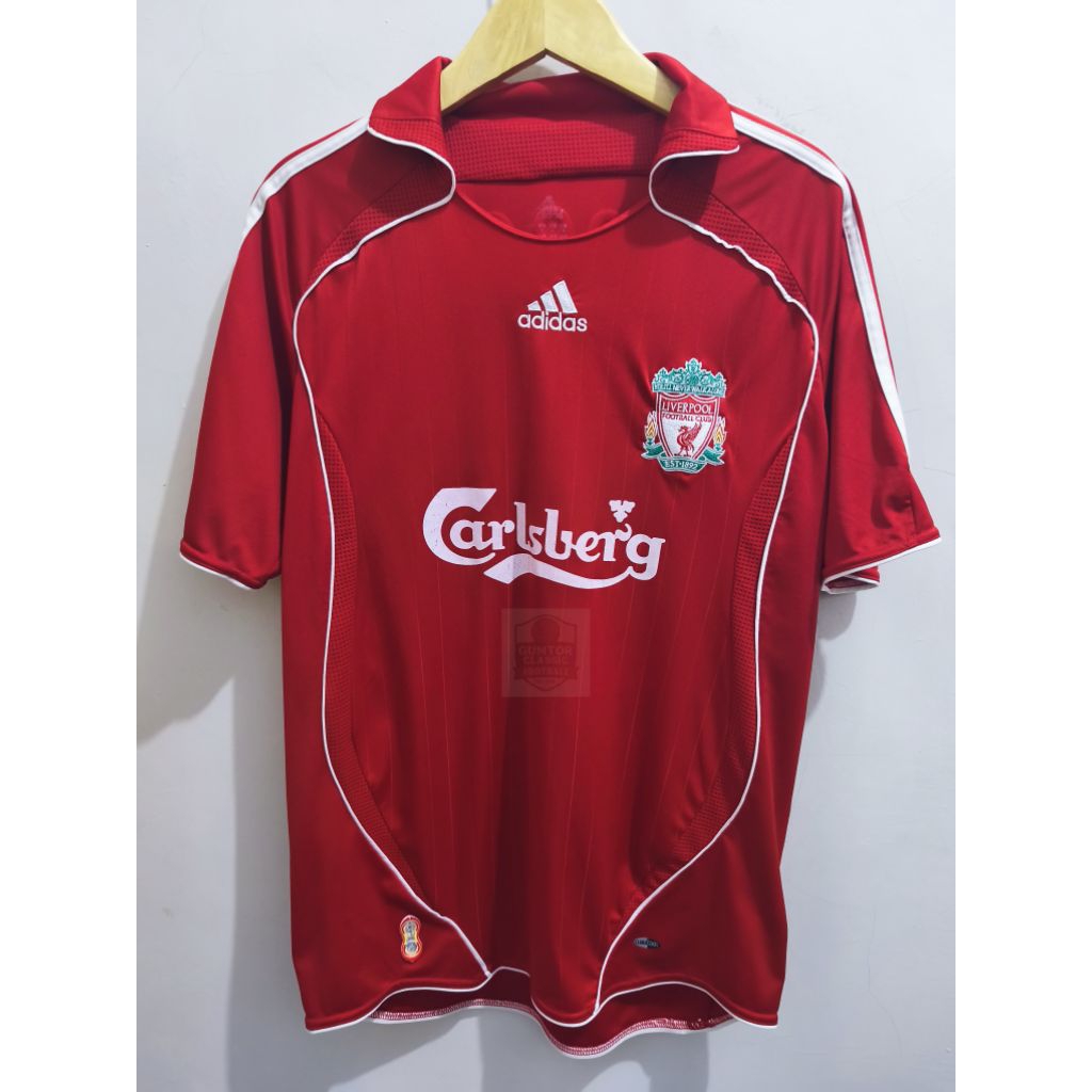 Jersey Liverpool Original Retro Size L Home 2006/07 Gerrard