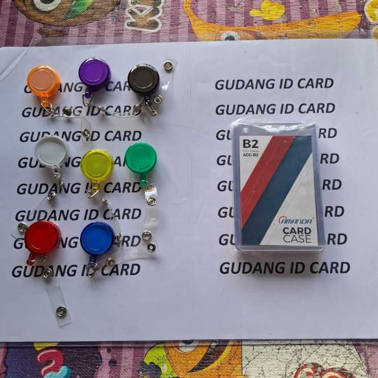 

Paket Card Case B2 dengan Yoyo ID Transparant