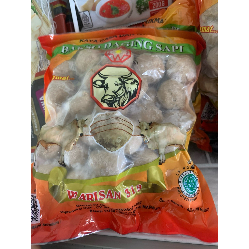 

BAKSO WARISAN 319 URAT (KUNING) ISI 50