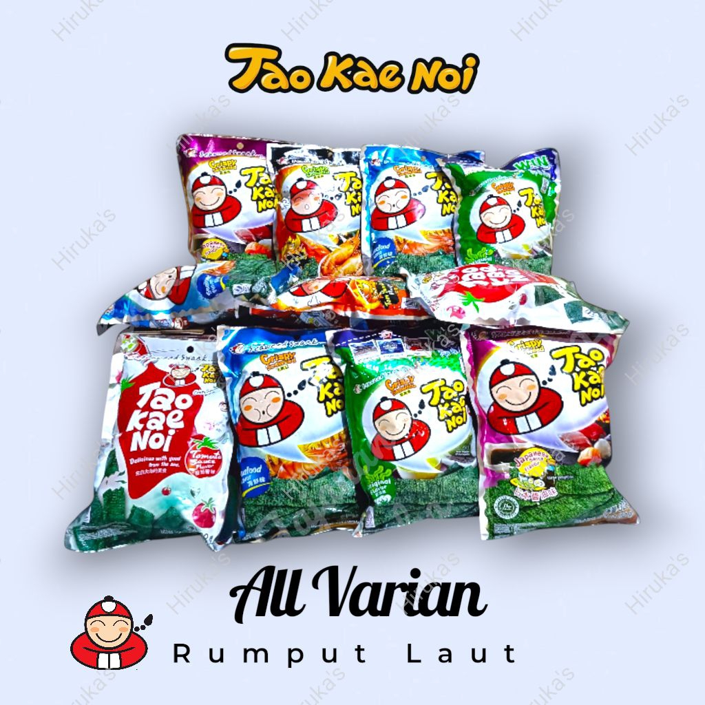 

Tao Kae Noi (Original, Spicy 32 Gr !!!) Rumput Laut