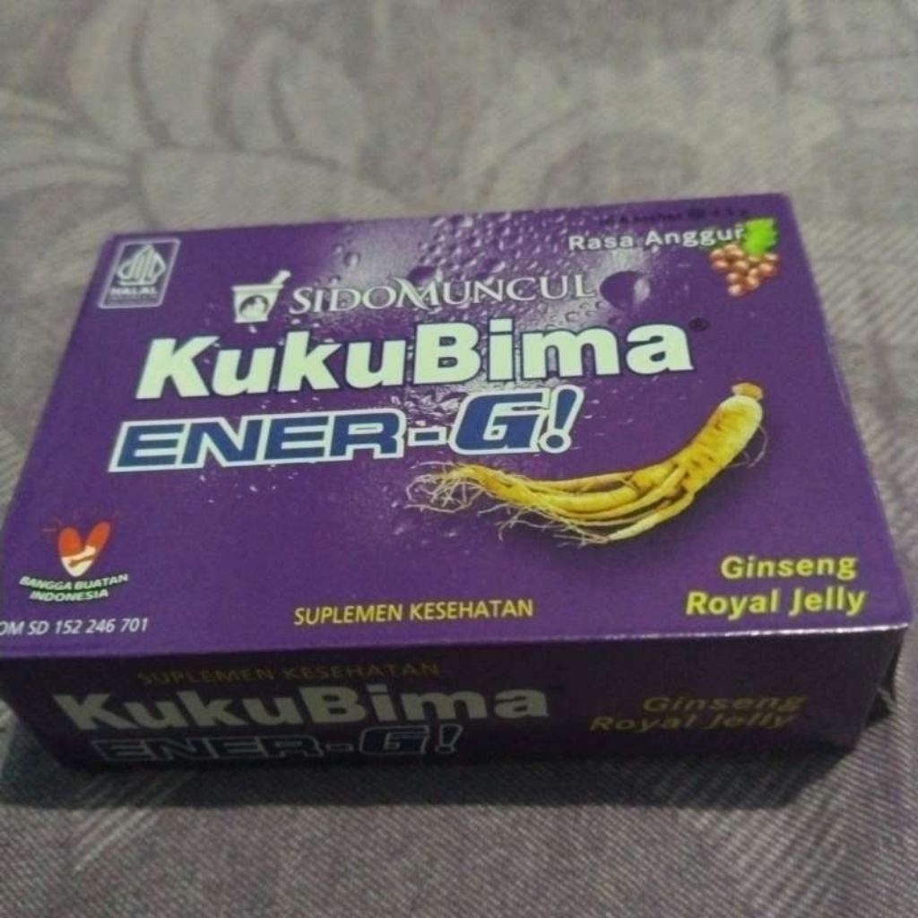 

KUKUBIMA ANGGUR 1pak isi 6 sachet