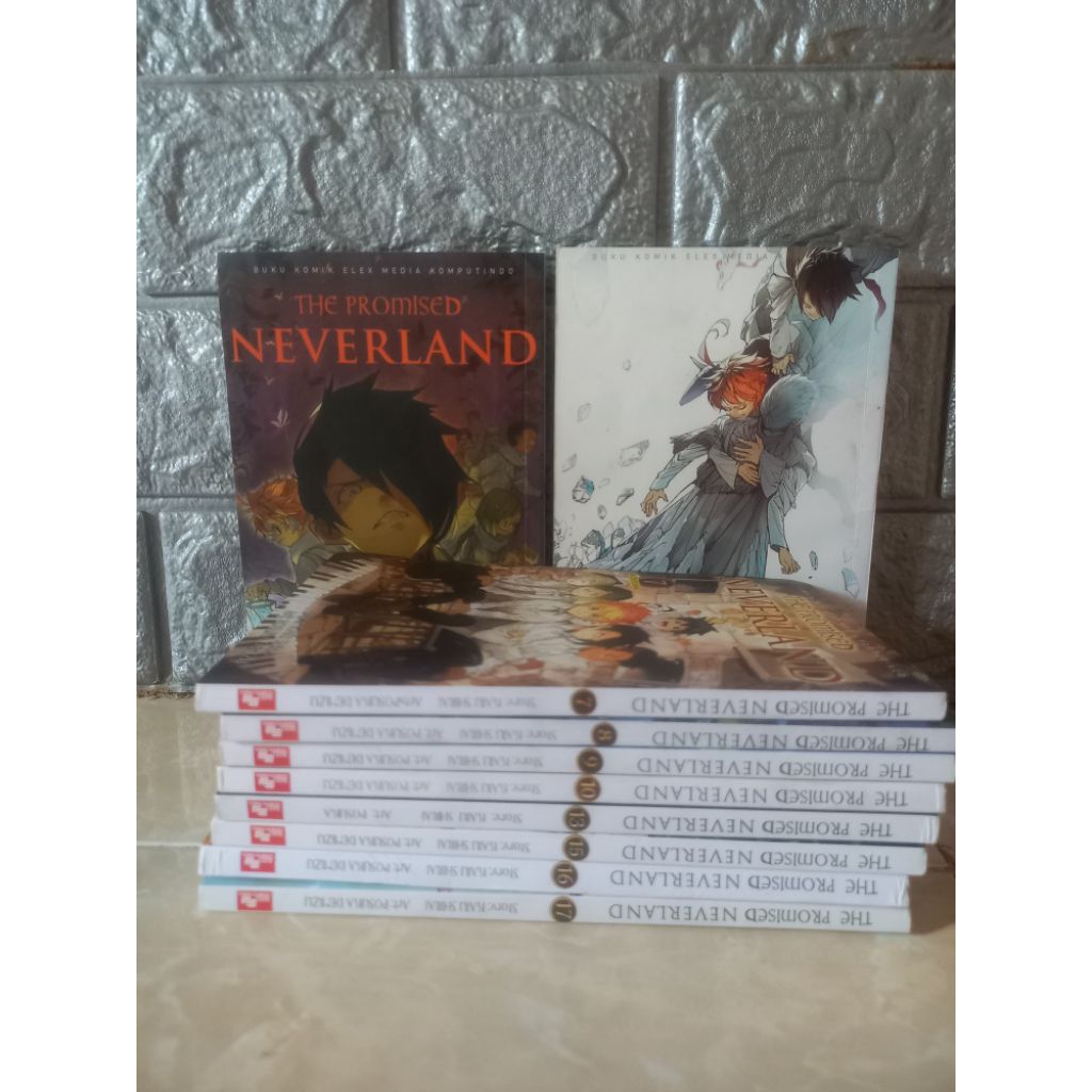 The Promised Neverland || TPN || Manga || Preloved || Bahasa Indonesia || Vol 6,7, 8, 9, 10, 13, 15,