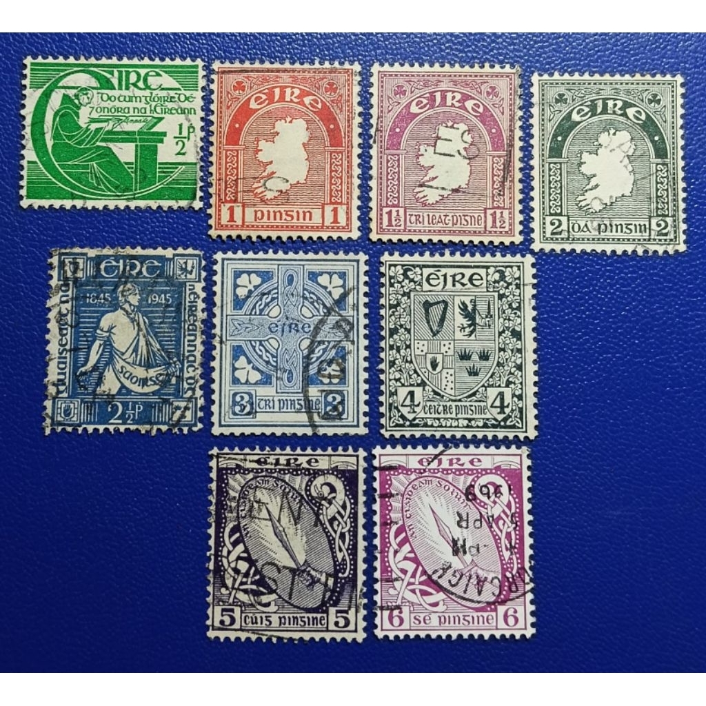 

Prangko Lawas LN Eire 9 Keping Clasik