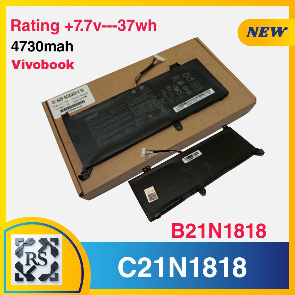 Baterai Laptop Asus VivoBook 14 F412 F412D F412DA F412DK F412F F412FA F412FL F412FJ F412U F412UA Ser