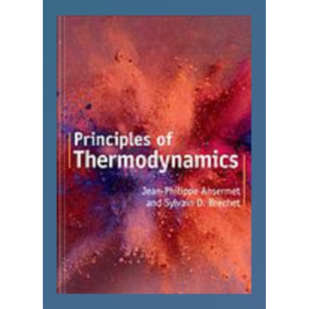 Buku Principles of thermodynamics
