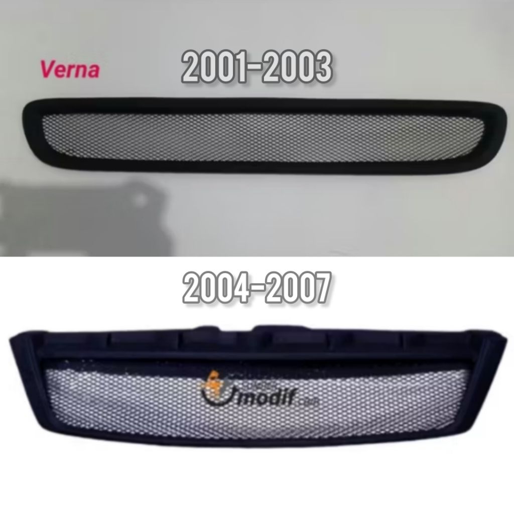 Grill Hyundai Verna 2001 2002 2003 2004 2005 2006 2007 Gril jaring Hyundai Accent Verna Custom