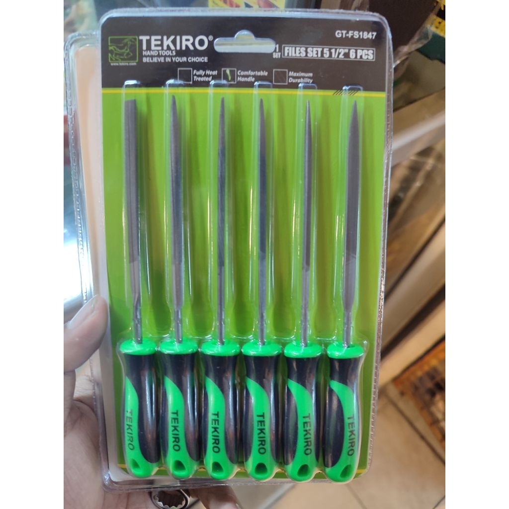 tekiro kikir intan / kikir diamond files set 5pcs