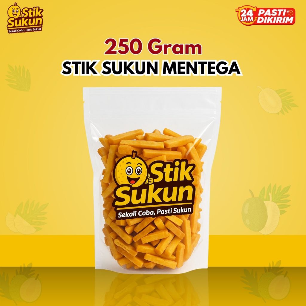 

Stik Sukun 250 Gram Camilan Cemilan Snack Keripik Kripik Sukun Mentega Super Batangan Gurih Asin 100% Original Tanpa Bahan Pengawet