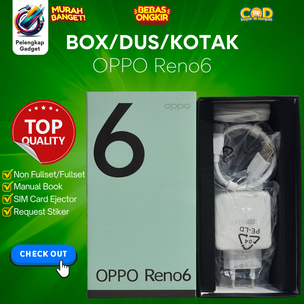 

BOX/DUS/KOTAK OPPO Reno6 (CHARGER SUPER VOOC 65w ORIGINAL)