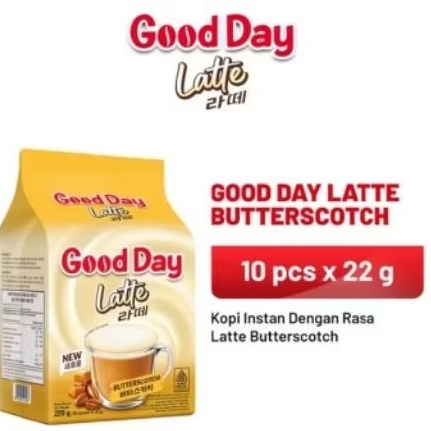 

Good day latte butterscotch 10's‼️TERMURAH‼️