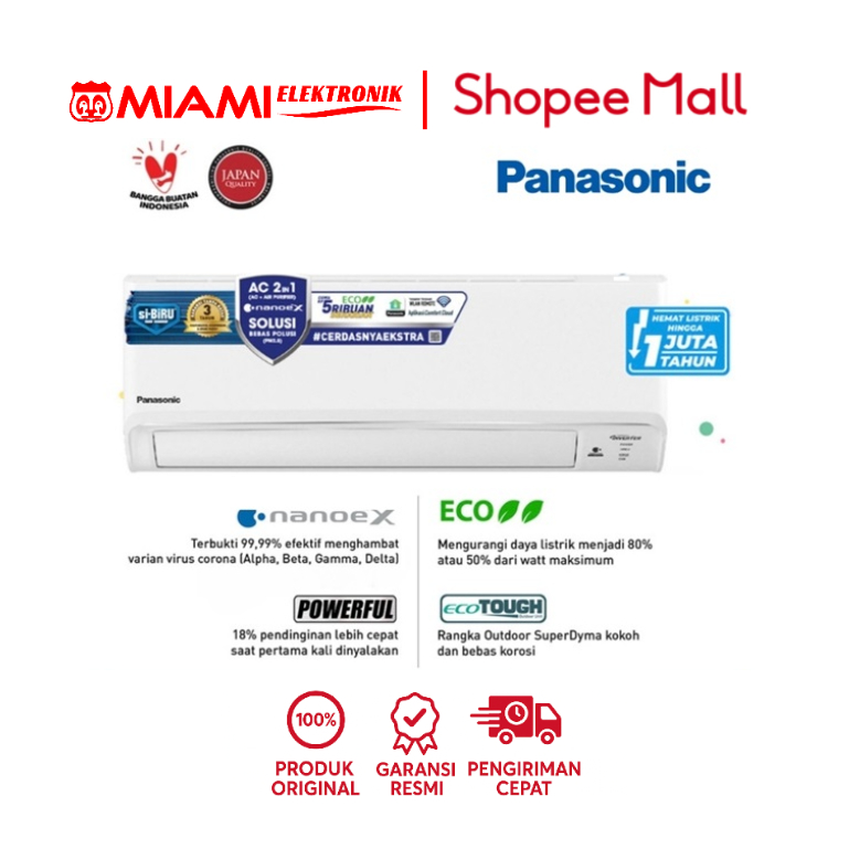 PANASONIC CS-RU18AKJ AC Split 2 PK Inverter
