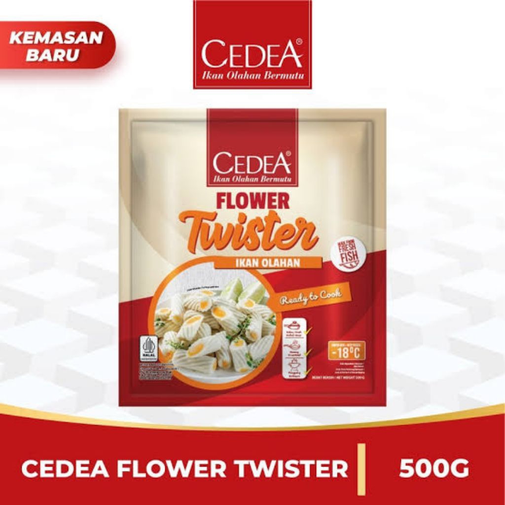 

Cedea Flower Twister 500 gr (Frozen Food)