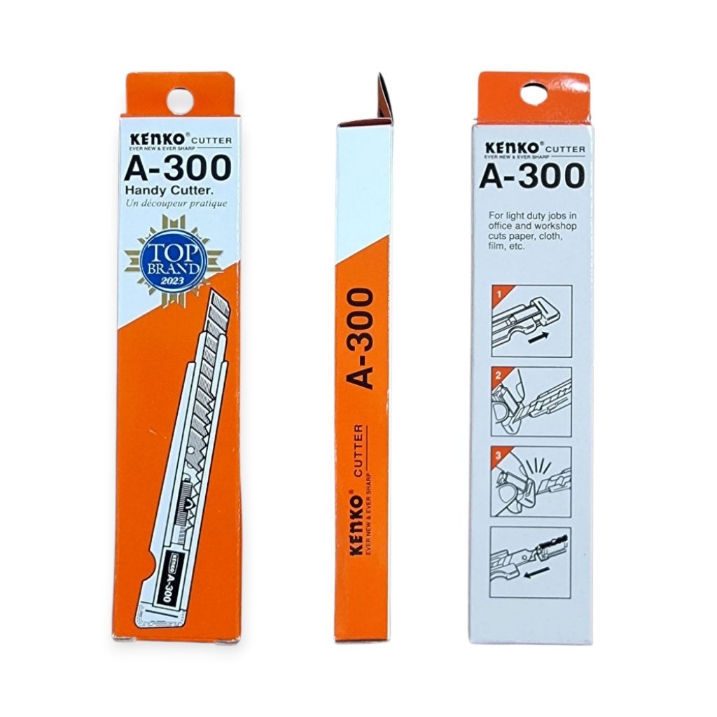 

CUTTER KECIL KENKO A-300 | KATER KECIL | PISAU KECIL