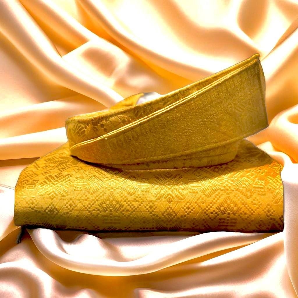 Tanjak  Melayu dan Sarung full Songket