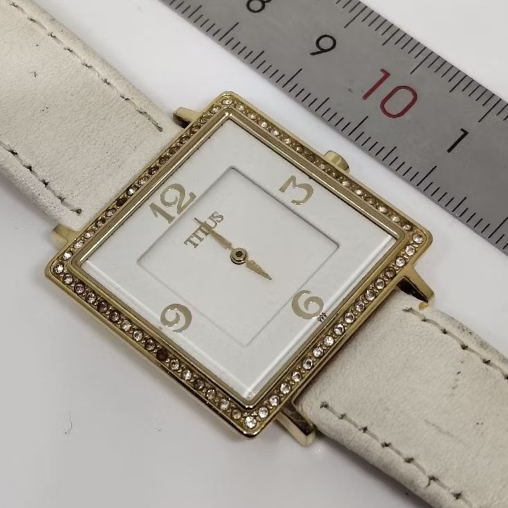 Jam Tank Titus 06-1164 White Gold Bekas