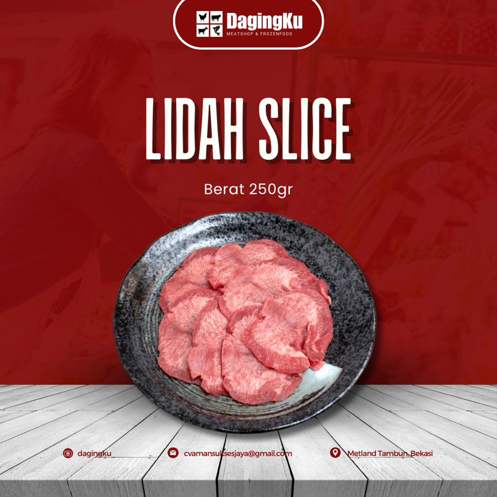 

LIDAH SAPI SLICE