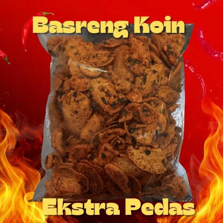 

BASRENG KOIN 1KG MAKANAN RINGAN PEDAS DAUN JERUK BUMBU MELIMPAH