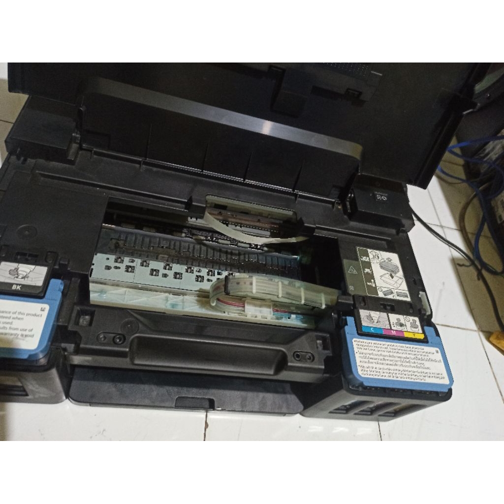 Canon G 1010 tanpa cartridge head kondisi normal