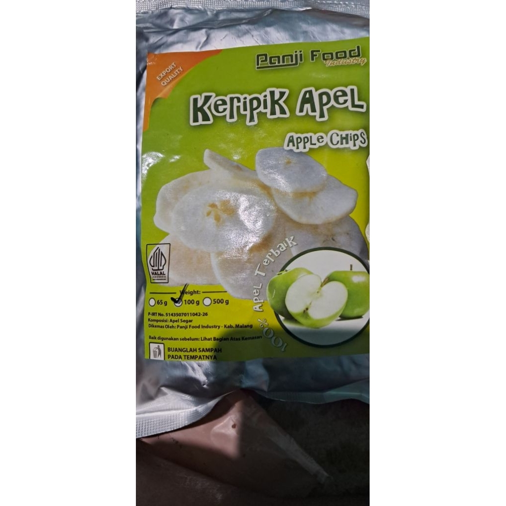 

keripik buah apel