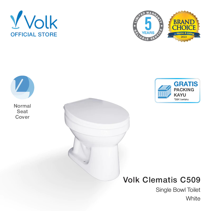 Closet Duduk Volk Siram/closet duduk Siram Merk Volk Berkualitas