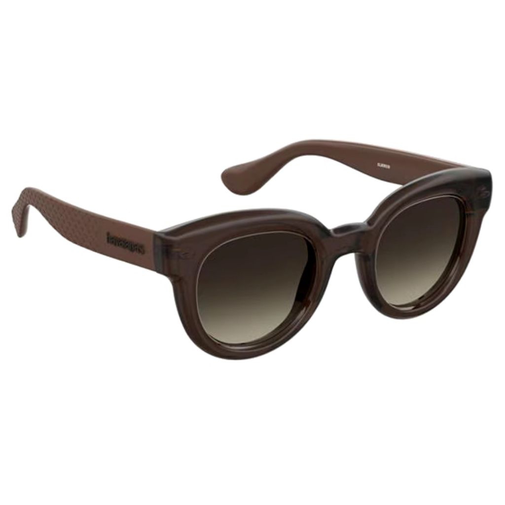 Havaianas Ilheus Sunglasses Wanita Klasik Coklat Transparan Kacamata Sunglass Original dengan Perlin