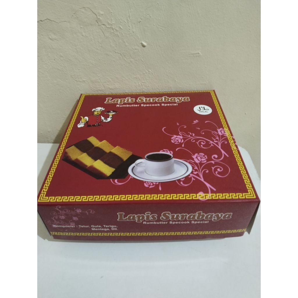 

Box/dus kue lapis surabaya isi 50pcs